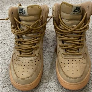 Nike Air Force 1 Khaki color